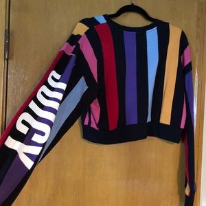 Juicy Couture light weight long sleeve CROP top